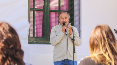 El intendente Gustavo Cocconi presente en el acto