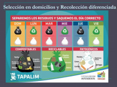 Selección en domicilios y recolección diferenciada